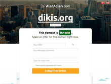 Tablet Screenshot of dikis.org